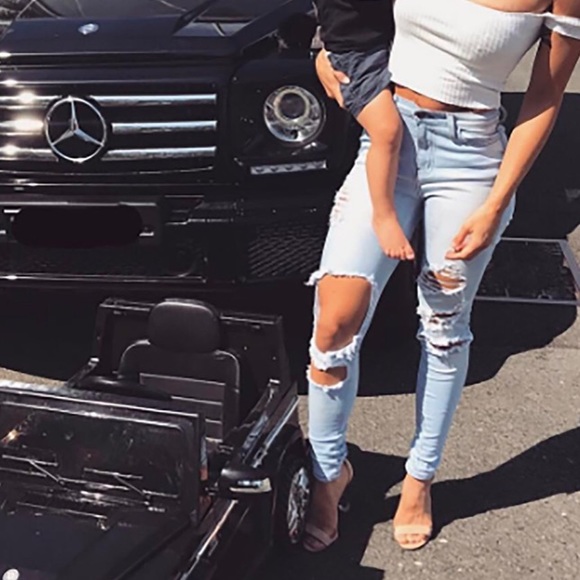 NWT Beach Bum Jeans - Light Blue - Picture 8 of 8